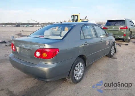 2004 Toyota Corolla Le из США, поврежденный, VIN JTDBR32E742027232